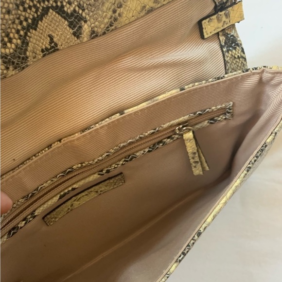 Ann Taylor Snakeskin Clutch - Picture 7 of 11